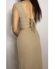 "Beige breeze" Μπεζ τοπ & Φούστα με Δέσιμο και Σκίσιμο-184