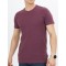 Ανδρικό T-Shirt Βαμβακερό Μπορντό - 030