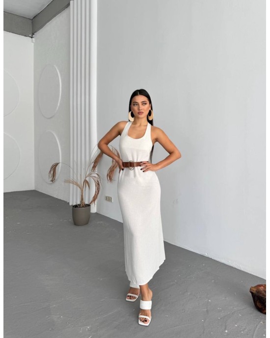 Φόρεμα Halter "Ivory Grace"-243
