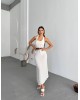 Φόρεμα Halter "Ivory Grace"-243
