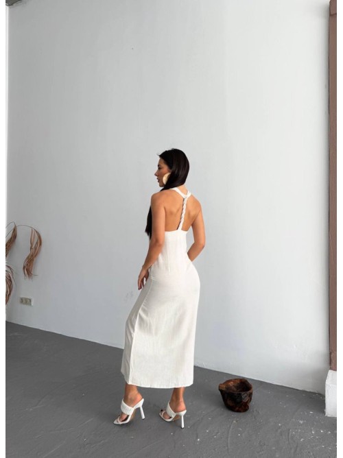 Φόρεμα Halter "Ivory Grace"-243