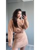 Πλεκτό Σετ Φούστα & Μπλούζα – Cozy Chic Style- 306