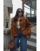 Jacket με Κρόσσια Suede – Ταμπά- 329