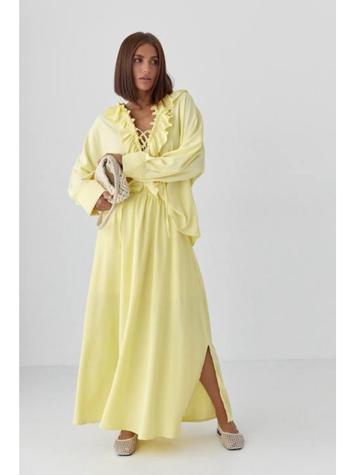 Lemon Breeze Maxi Set- 399