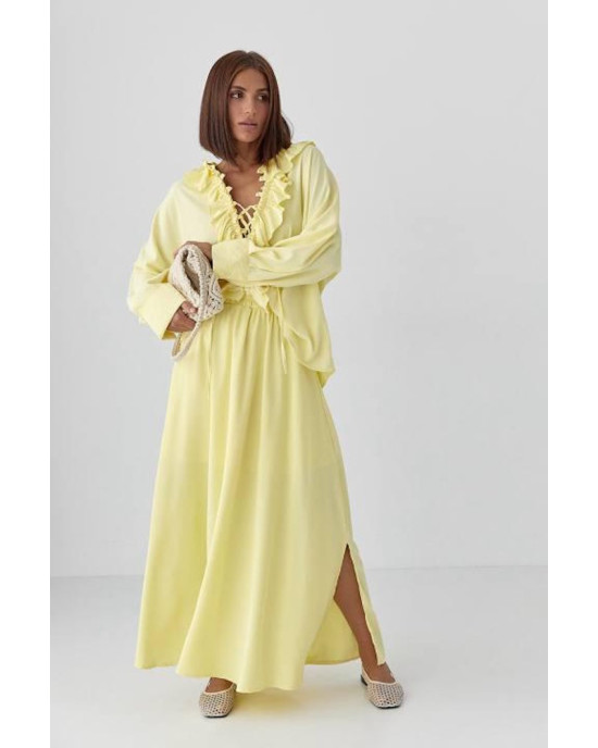 Lemon Breeze Maxi Set- 399