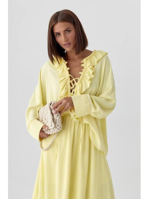 Lemon Breeze Maxi Set- 399