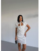 Polka Chic Mini Φόρεμα- 398