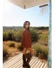 Oversized Camel Blazer Γυναικείο | Premium Καμηλό Σακάκι- 338