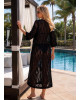 Aurelia Noir Premium Beach Kimono- 414